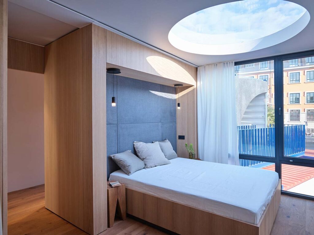 Containerwerk muestra en Milán el potencial de los contenedores marítimos para vivienda 5