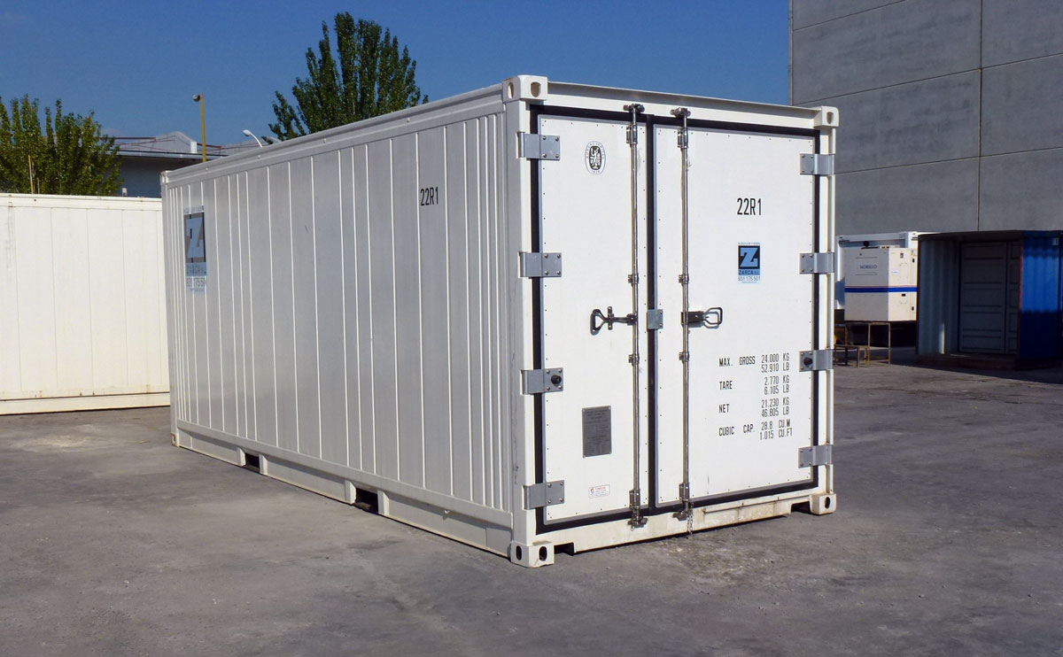 Pruebas de ingeniería en cámaras frigoríficas portátiles 1 Cámara frigorífica portátil