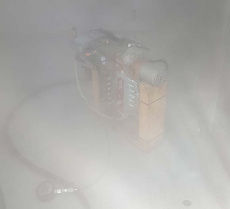 Pruebas de ingeniería en cámaras frigoríficas portátiles 3