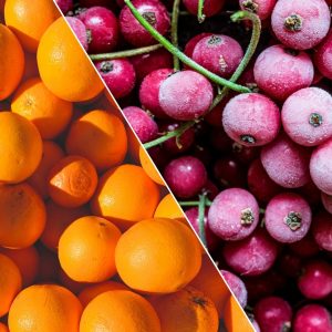 Tipos de contenedores refrigerados: características y diferencias 4 alimentos-congelados-vs-frescos