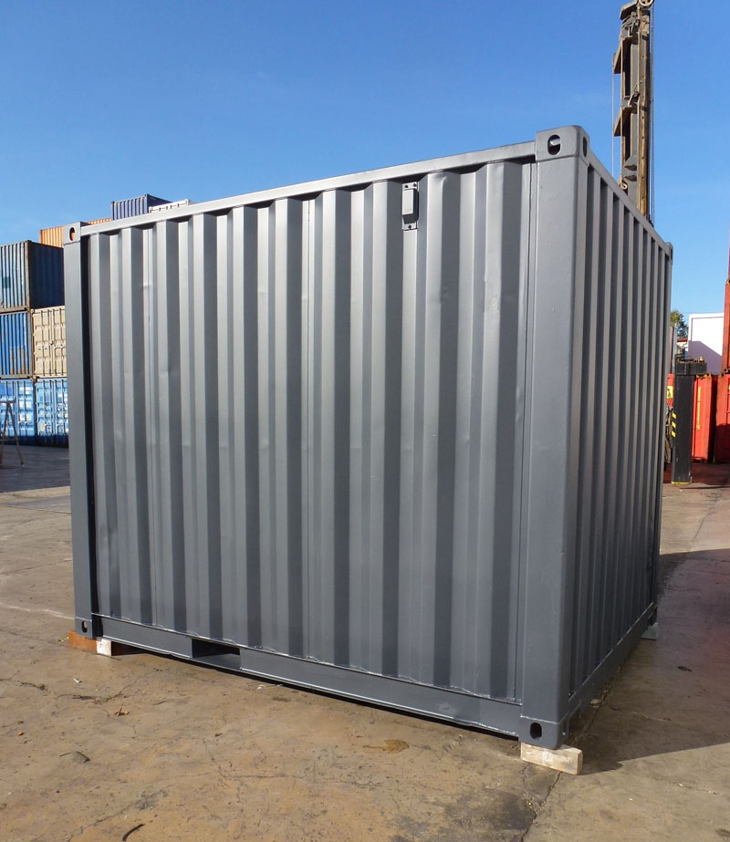 Contenedor Almacén 10' - Puerta Pivotante Galvanizada 5