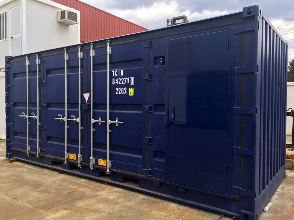 Transformación 20' DRY con aislamiento térmico 1