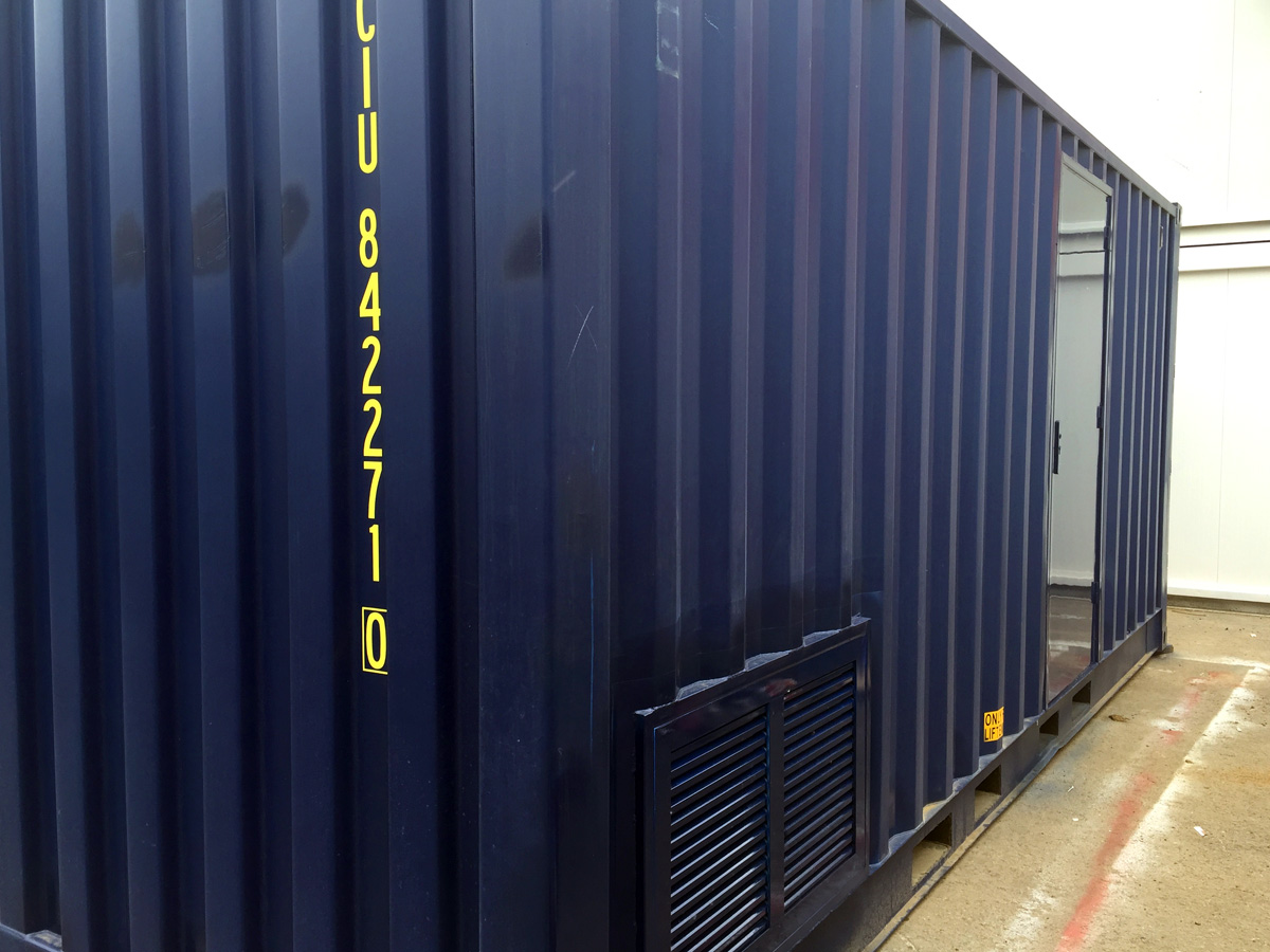 Transformación 20' DRY con aislamiento térmico 5