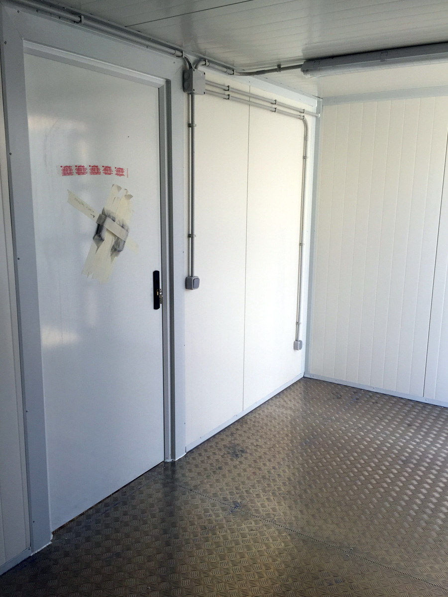 Transformación 20' DRY con aislamiento térmico 4