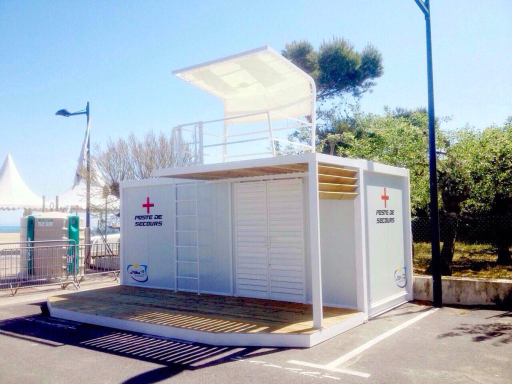 Módulos Prefabricados Servicios en Playa 1