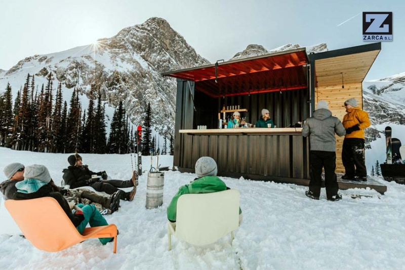 contenedores en bares