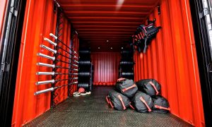 Gimnasio Hatlex en Suecia - Container gym