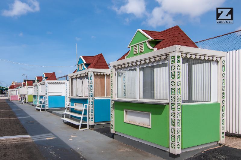 módulos prefabricados para negocios