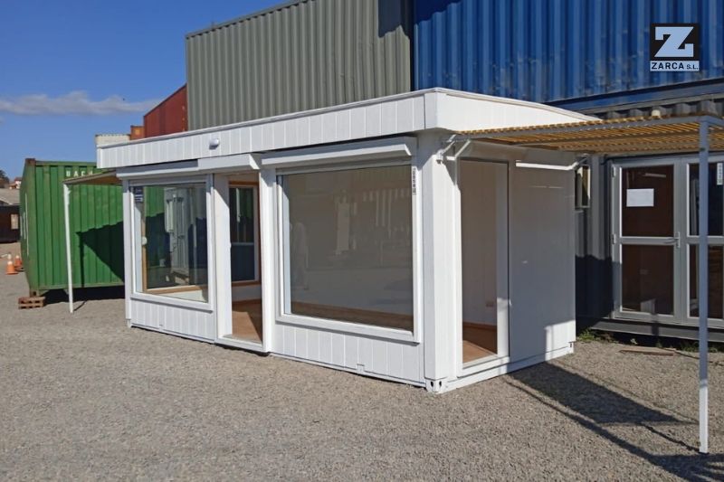 módulos prefabricados para espacios comerciales