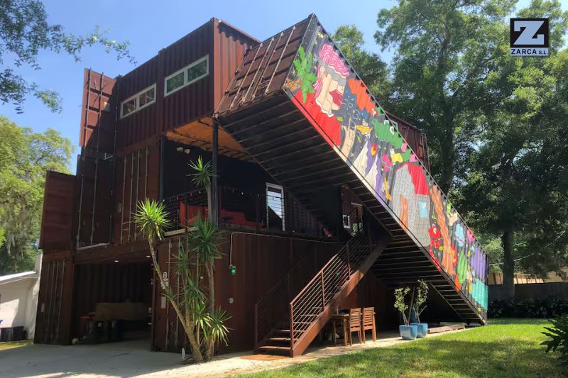 prince road container house