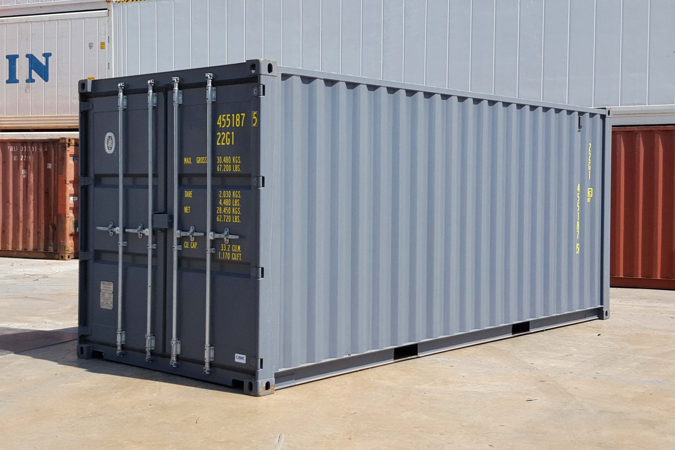 Contenedores marítimos 20' Ocasión Pintado - Venta desde 4.950€ 2